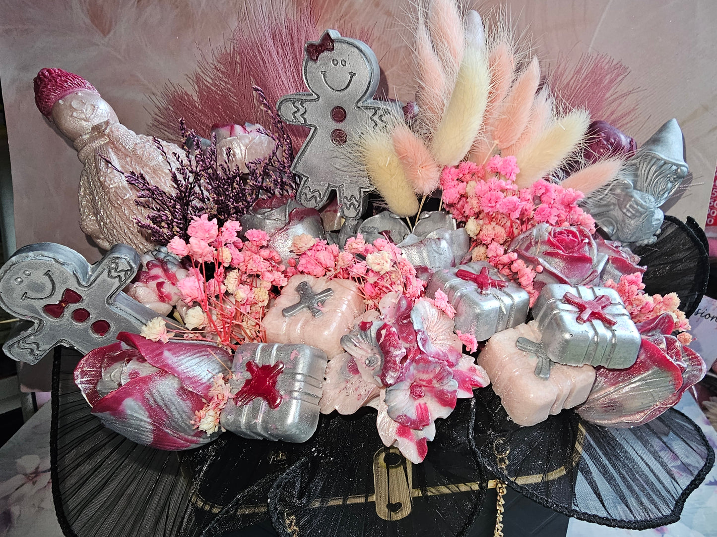 Scented Wax Flower Bouquet